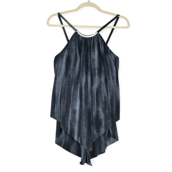 Magicsuit Goldie Romper Swimsuit Size 8 – Flowy Metallic Black One Piece‎ - Picture 2 of 7